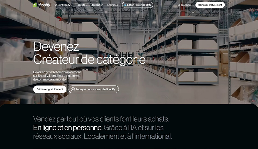 Exemple d’ambiance Tech structuré